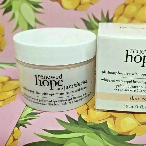 Philosophy RENEWED HOPE IN A JAR SKIN TINT 4.5 Nude NEW BOXED - Picture 2 of 3